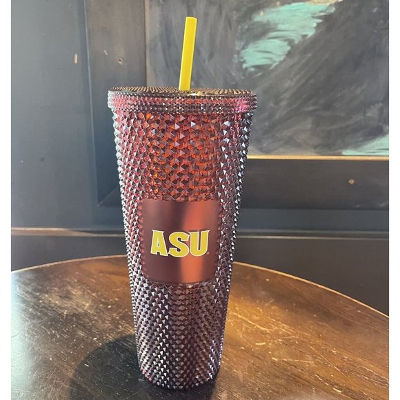 Starbucks ASU Tumbler Studded 24oz 710 ml  Arizona State University New - Picture 1 of 5